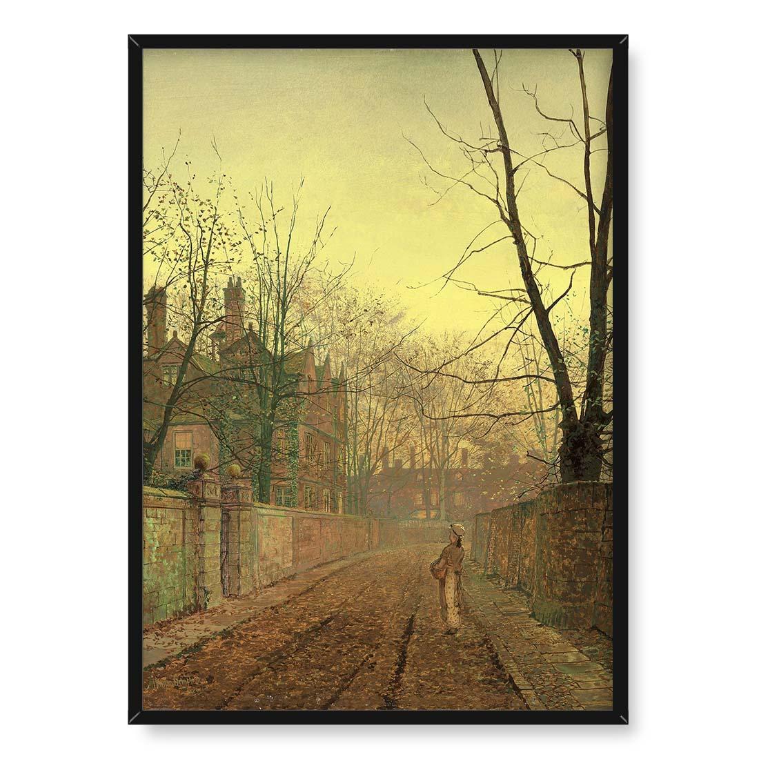 John Grimshaw Jesienna aleja 50x70