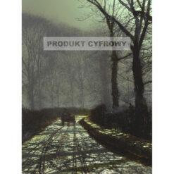 John Grimshaw Nocna aleja w Roundhay — produkt cyfrowy do pobrania