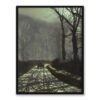 John Grimshaw Nocna aleja w Roundhay 30×40 John Grimshaw Nocna aleja w Roundhay 30×40