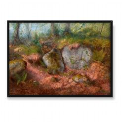 John Grimshaw Omszały brzeg 70×50