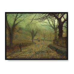 John Grimshaw Park Stapleton w pobliżu Pontefract 30×40