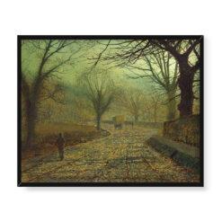 John Grimshaw Park Stapleton w pobliżu Pontefract 50×40