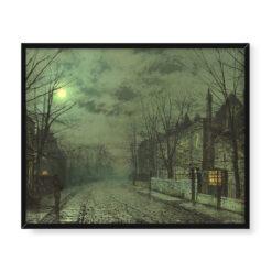 John Grimshaw W pobliżu Yorku 50×40