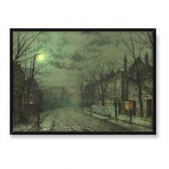 John Grimshaw W pobliżu Yorku 70×50