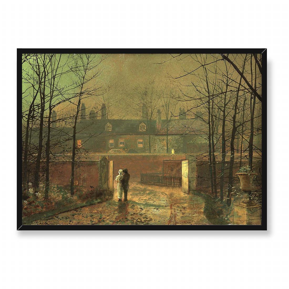 John Grimshaw Zakochani w alejce 70x50