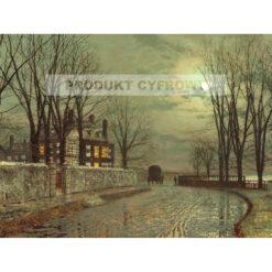 John Grimshaw Zakręt drogi — produkt cyfrowy do pobrania