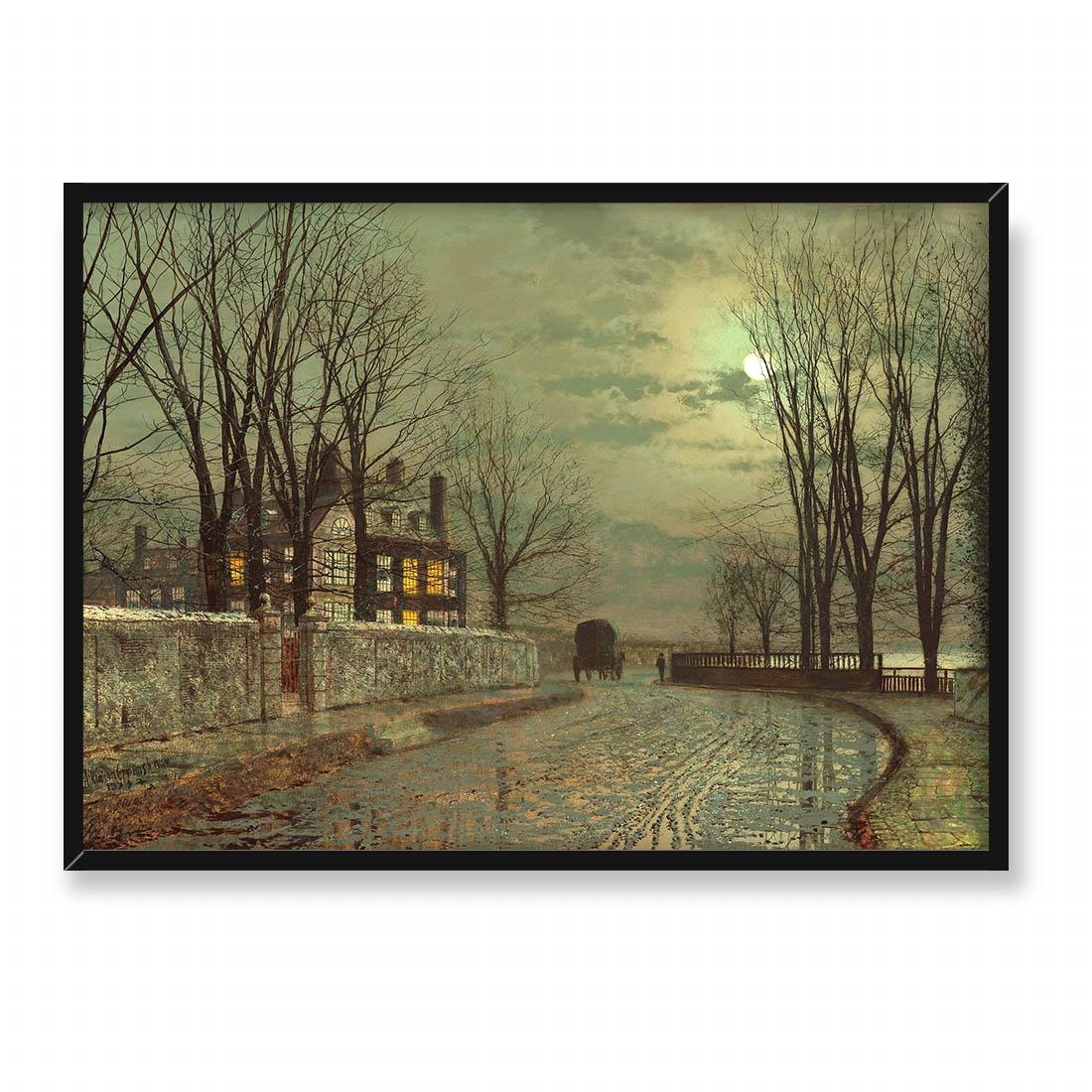 John Grimshaw Zakręt drogi 70x50