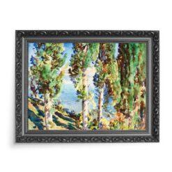 John Singer Sargent Korfu Cyprysy 70×50