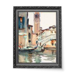 John Singer Sargent Most i kampanila Wenecja wydruk na płótnie 50×70