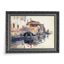 John Singer Sargent Ponte Panada Fondamenta Nuove Wenecja 70×50