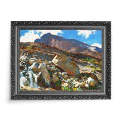 John Singer Sargent Przełęcz Simplon 70×50