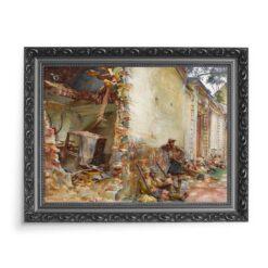 John Singer Sargent Ulica w Arras 70×50