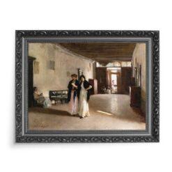 John Singer Sargent Wnętrze weneckie 70×50