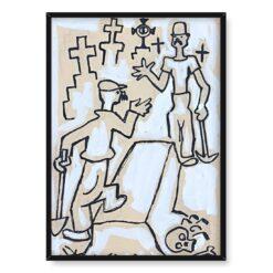 Josef Capek Cierpienie pięciokątnego Boba 50×70