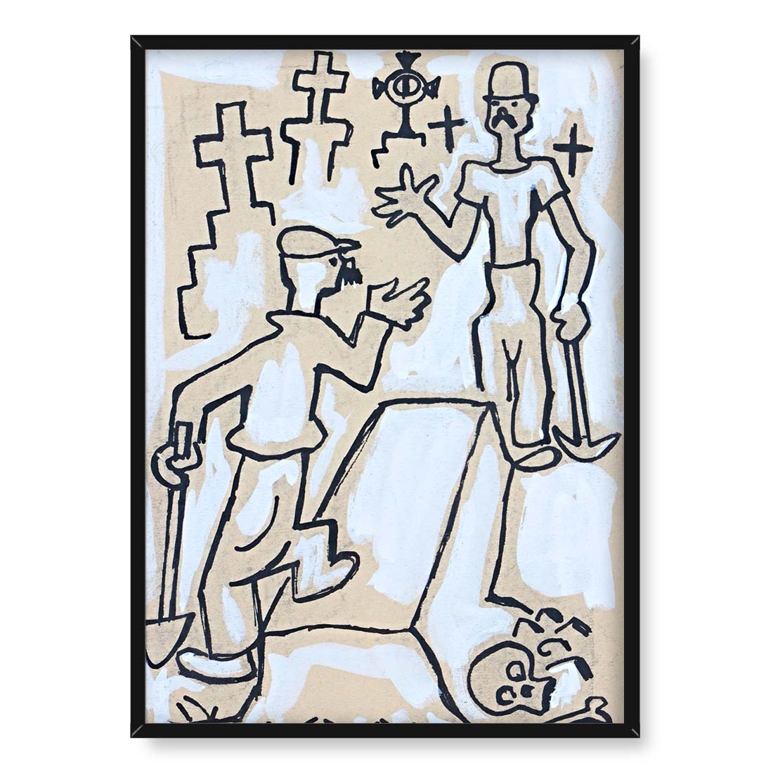 Josef Capek Cierpienie pięciokątnego Boba 50x70