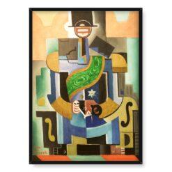 Josef Capek Czarnoskóry król 50×70