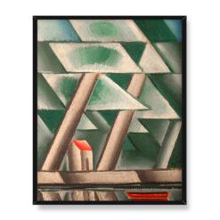 Josef Capek Nad wodą 40×50