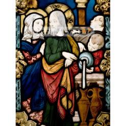 Jozef Mehoffer Witraż Cud w Kanie Galilejskiej — produkt cyfrowy do pobrania