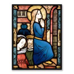 Jozef Mehoffer Witraż Ofiarowanie Marii 30×40