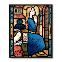 Jozef Mehoffer Witraż Ofiarowanie Marii 40×50