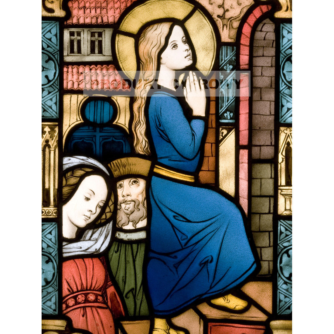 Jozef Mehoffer Witraż Ofiarowanie Marii — produkt cyfrowy do pobrania