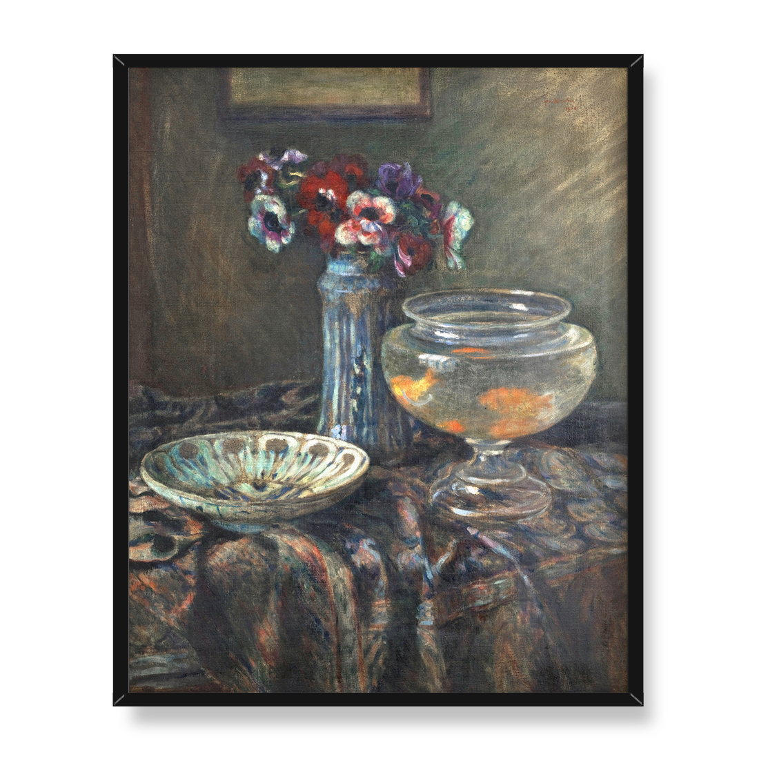 Józef Pankiewicz Anemony 40x50