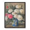 Józef Pankiewicz Białe peonie 40×50 w RAMIE Józef Pankiewicz Białe peonie 40×50 w RAMIE