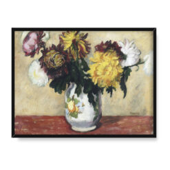 Józef Pankiewicz Chryzantemy 40×30