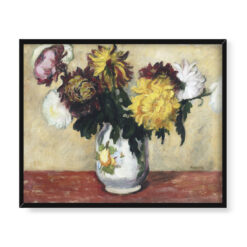 Józef Pankiewicz Chryzantemy 50×40