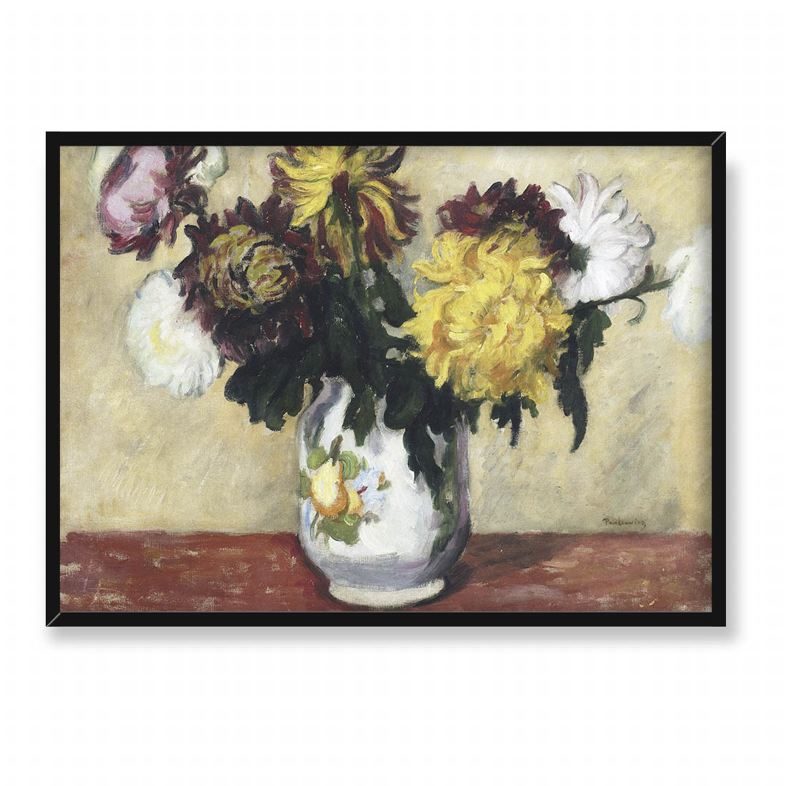 Józef Pankiewicz Chryzantemy 70x50