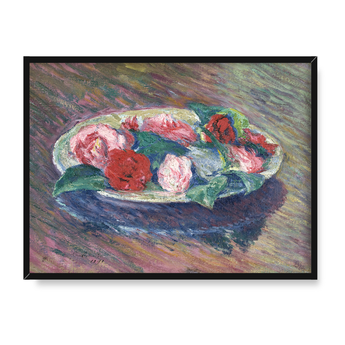 Józef Pankiewicz Kamelie w misie 40x30