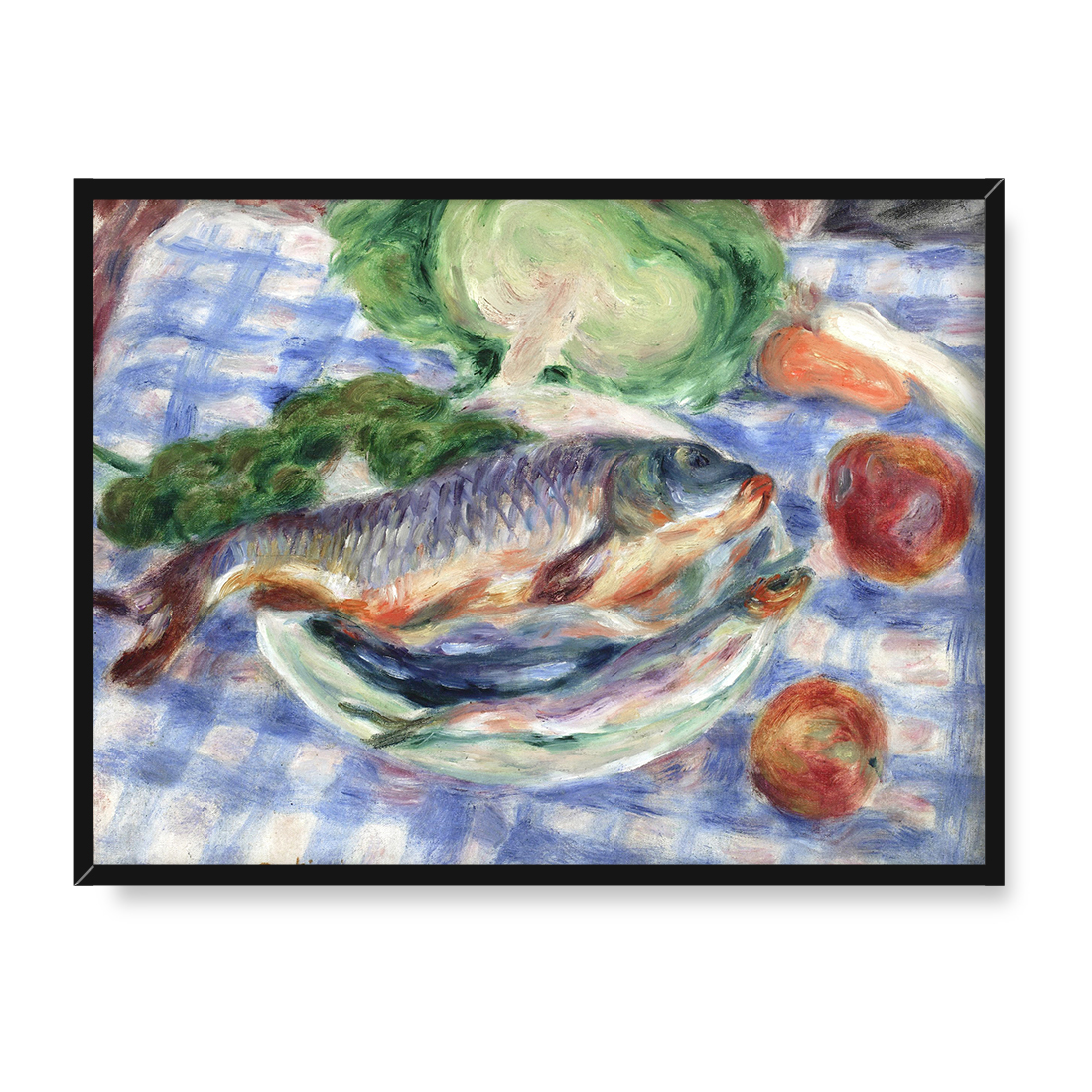 Józef Pankiewicz Martwa natura Karp 40x30