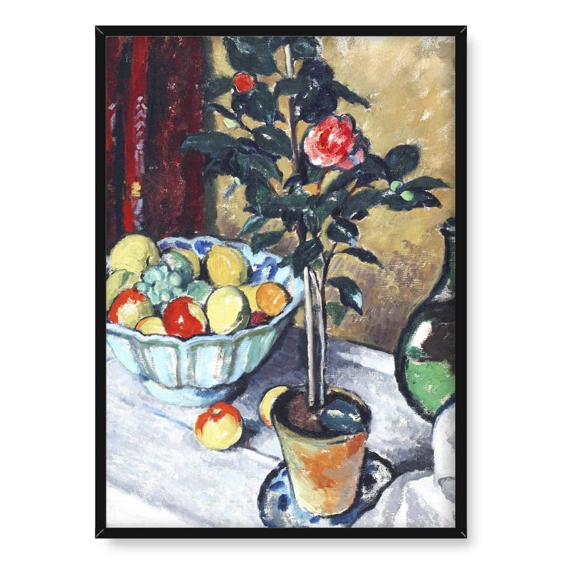 Józef Pankiewicz Martwa natura z kamelią 50x70