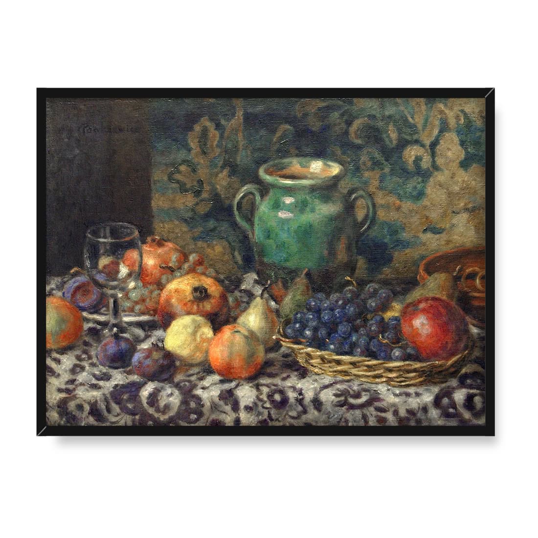 Józef Pankiewicz Martwa natura z zielonym dzbanem 40x30 w RAMIE