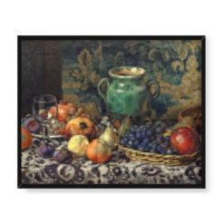 Józef Pankiewicz Martwa natura z zielonym dzbanem 50×40