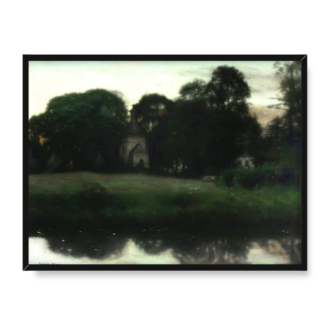 Józef Pankiewicz Park w Duboju 40x30 w RAMIE