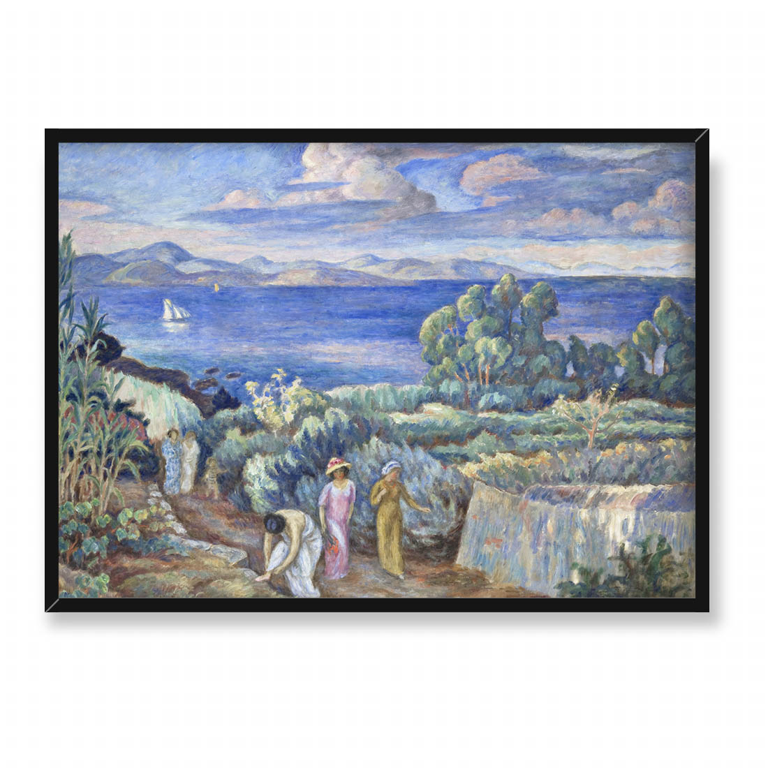 Józef Pankiewicz Powrót z kąpieli 70x50