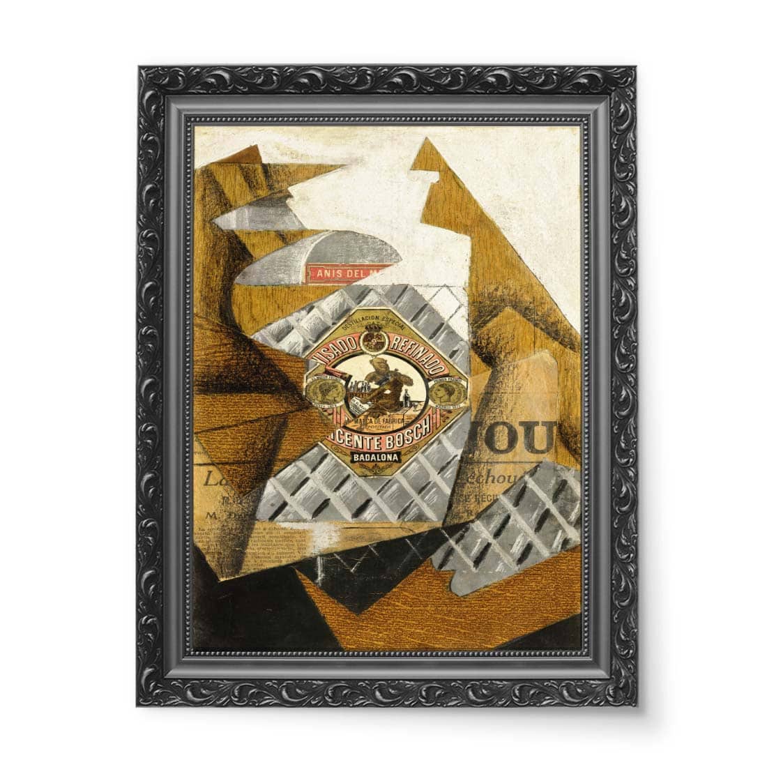 Juan Gris Butelka Anis del Mono wydruk na płótnie 50x70