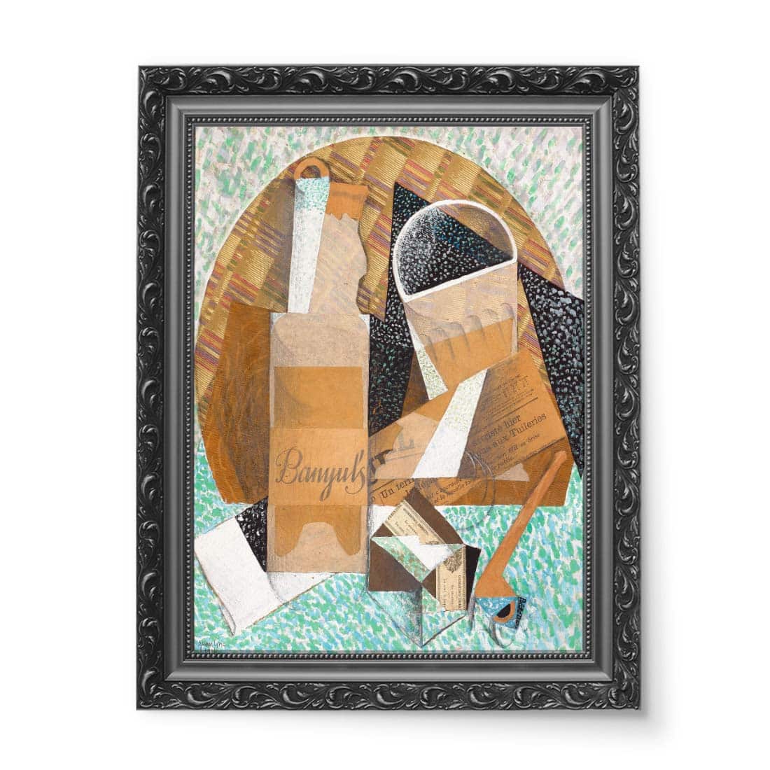 Juan Gris Butelka Banyuls wydruk na płótnie 50x70