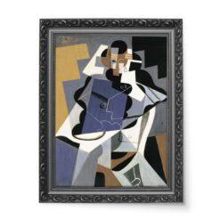 Juan Gris Kobieta siedząca wydruk na płótnie 50×70
