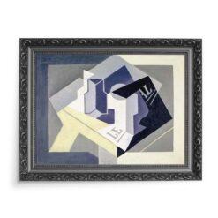 Juan Gris Miska na owoce i gazeta 70×50