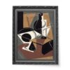 Juan Gris Młynek do kawy i butelka wydruk na płótnie 50×70 Juan Gris Młynek do kawy i butelka wydruk na płótnie 50×70