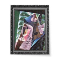 Juan Gris Młynek do kawy i szklanka wydruk na płótnie 50×70