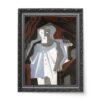 Juan Gris Pierrot z winogronem wydruk na płótnie 50×70 Juan Gris Pierrot z winogronem wydruk na płótnie 50×70