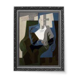 Juan Gris Siedzący Arlekin wydruk na płótnie 50×70