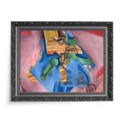 Juan Gris Skrzypce i kieliszek 70×50