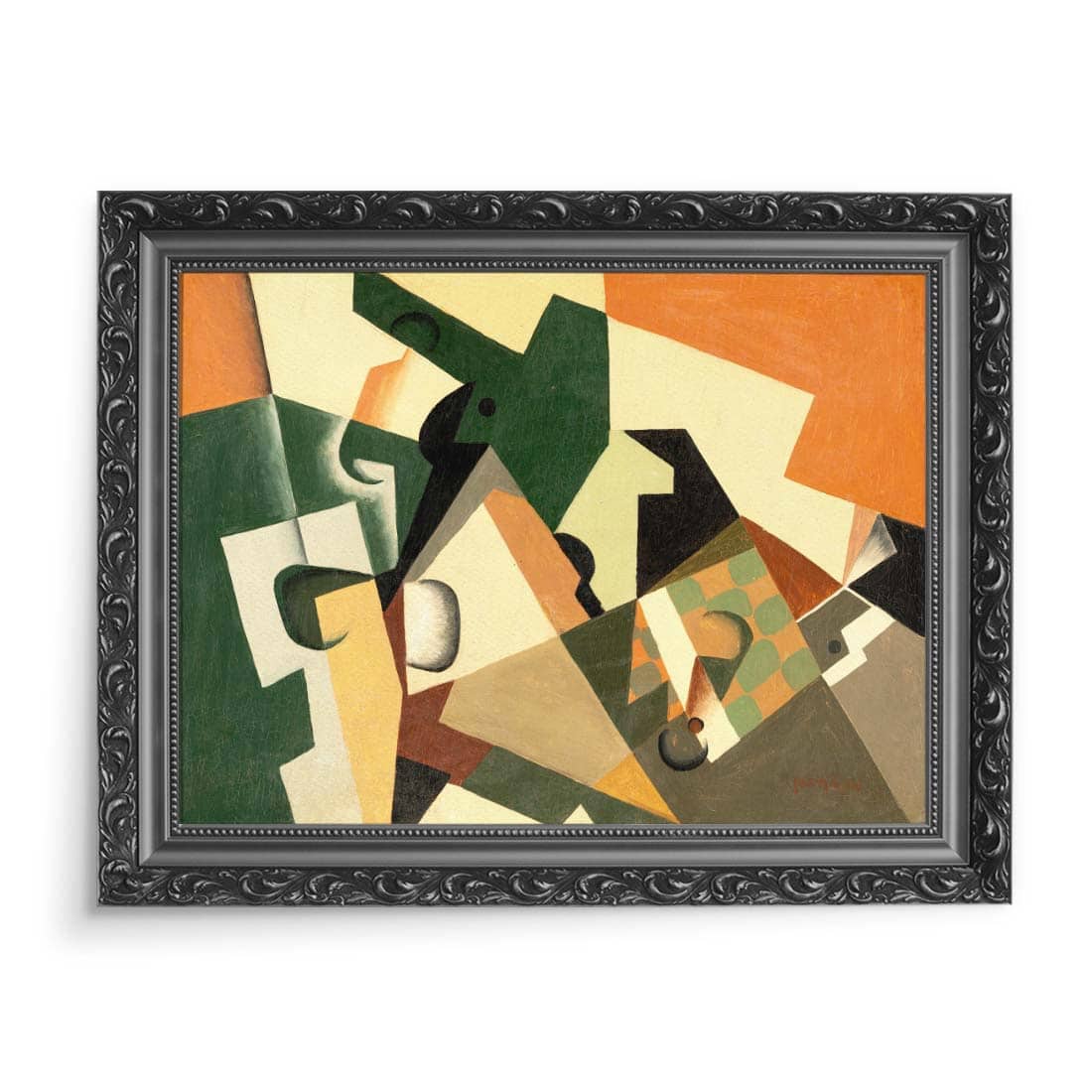 Juan Gris Szkło i szachownica 70x50