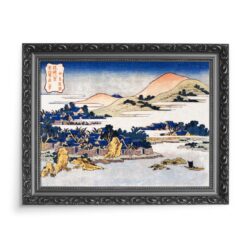 Katsushika Hokusai Gaje bananowe Osiem widoków Ryukyu 70×50