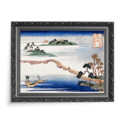 Katsushika Hokusai Jesień Osiem widoków Ryukyu 70×50