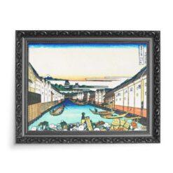 Katsushika Hokusai Most Nihonbashi 36 widoków Fuji 70×50